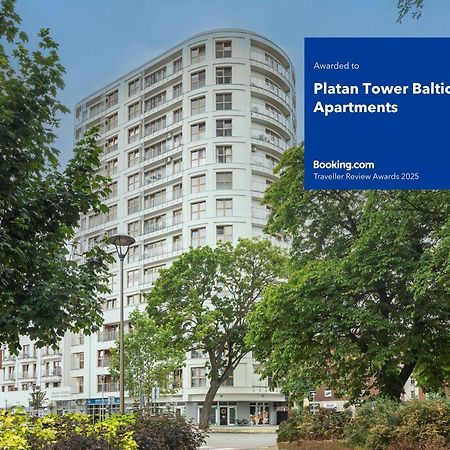Platan Tower Baltic & More Apartments シフィノウイシチェ エクステリア 写真